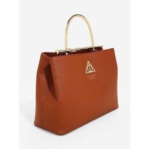 Brown Deathly Hallows Loungefly Purse